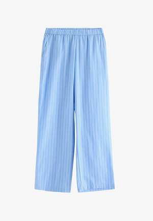 Lindex, LINDEX PYJAMA TROUSERS IN POPLIN WITH EXTRA LONG LEG LINDEX - Pantaloni del pigiama - light blue