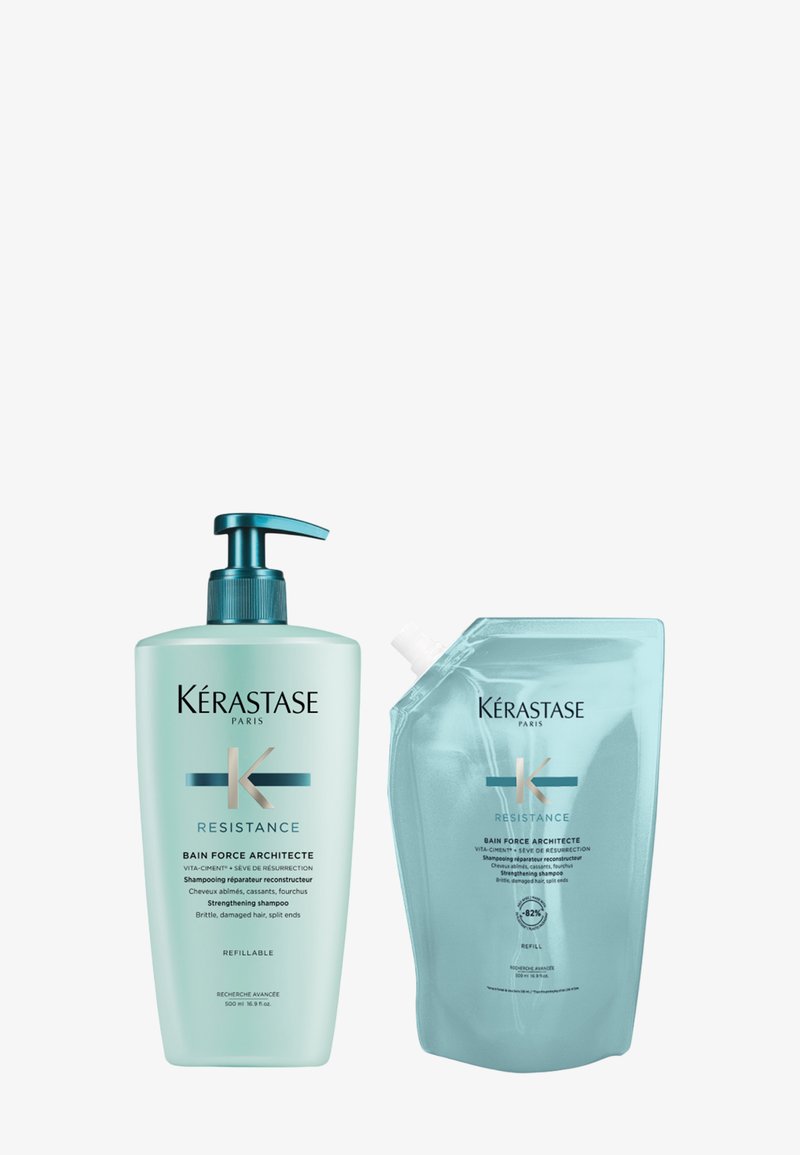 KÉRASTASE - RESISTANCE BAIN FORCE ARCHITECTE REFILL SET 2 X 500 ML - Set pour les cheveux, Agrandir