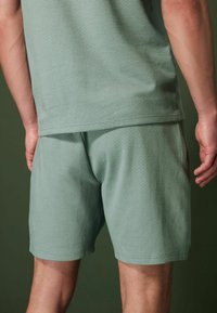Next BRICK TEXTURED  - REGULAR FIT - Træningsbukser - sage green