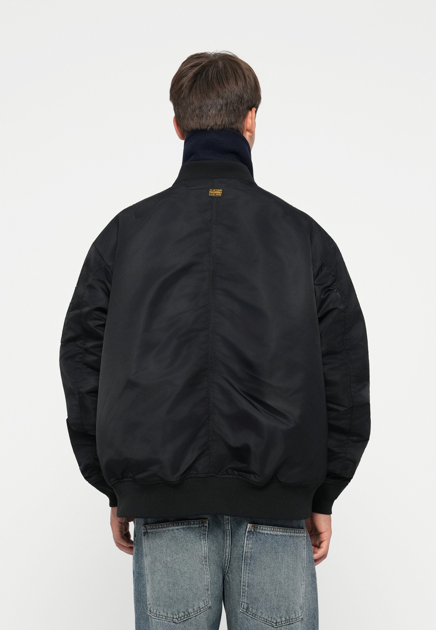 G-STAR HYBRID PEACOAT - Winter jacket - black - Zalando.co.uk