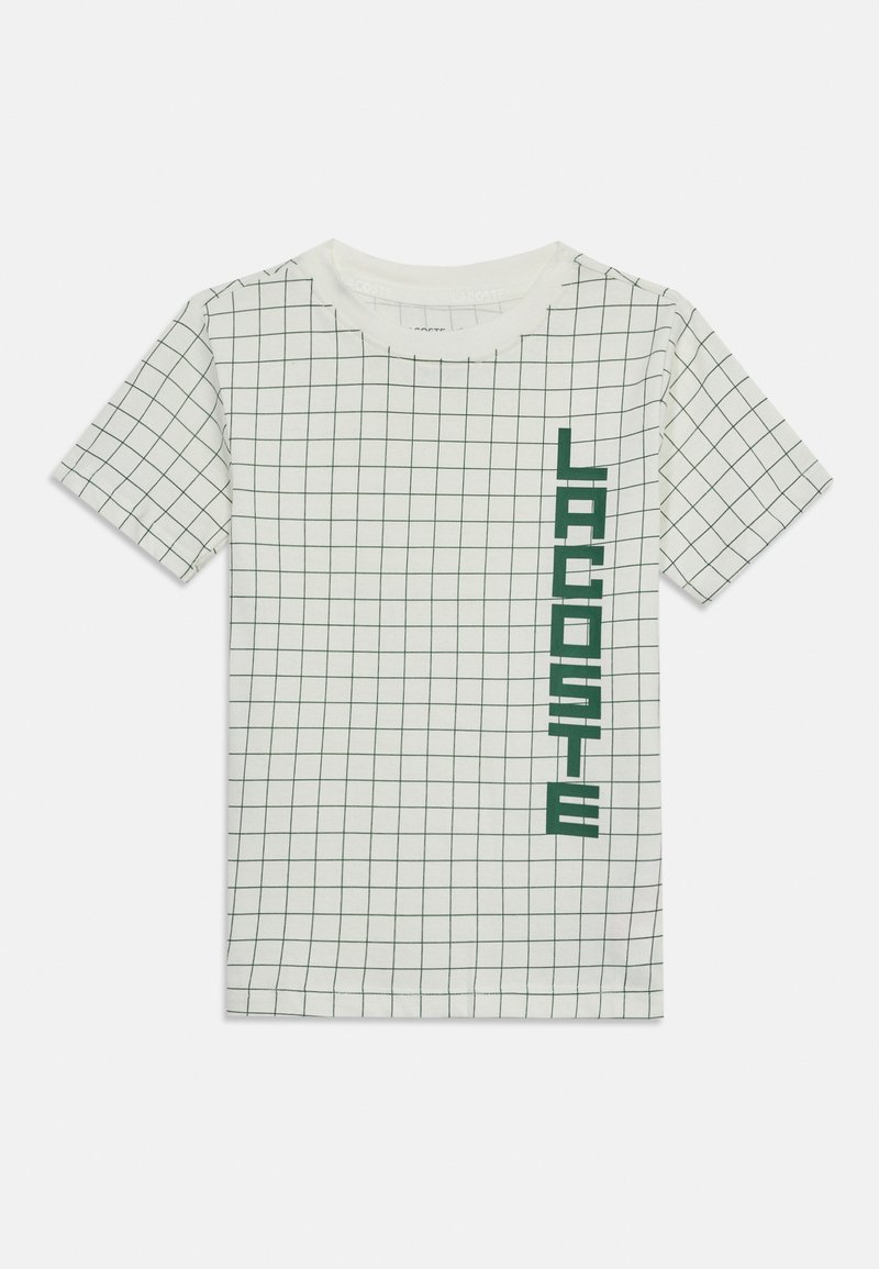 Lacoste T-shirt print crème