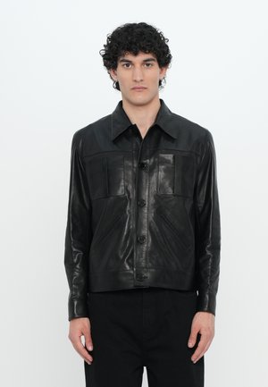 Paul & Joe HARPER - Veste en cuir - noir