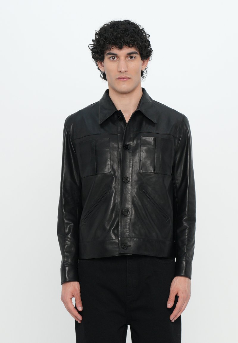 Paul & Joe HARPER - Veste en cuir - noir