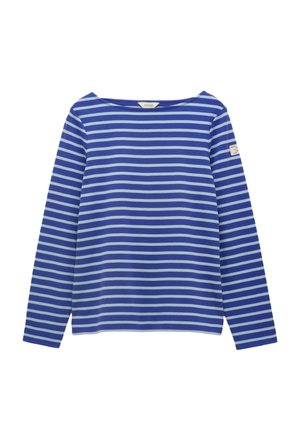 Tom Joule, REGULAR FIT - HARBOUR BOAT NECK BRETON  - Longsleeve - dark blue /sky blue