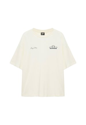PULL&BEAR, BOXY STWD GRAPHIC - T-SHIRT - T-Shirt print - white