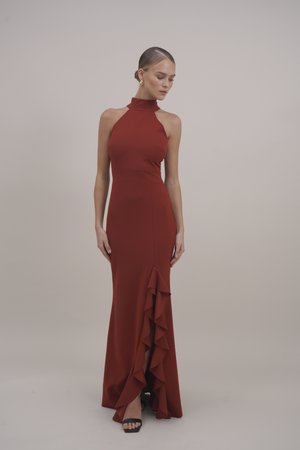 CLAUDINE MAXI - Maxi dress - burnt orange