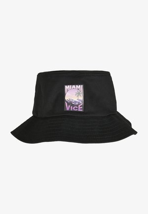 BUCKET MIAMI VICE PRINT BUCKET - Chapeau - black