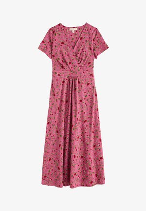 Seasalt Cornwall, SEASALT CORNWALL CHAPELLE DRESS - Φόρεμα από ζέρσεϊ - pink - plant cuttings rosa