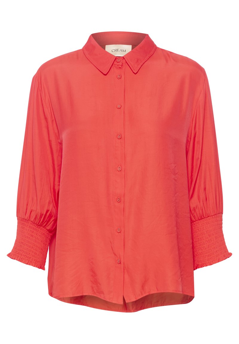 Cream Overhemdblouse koraalrood Cream Overhemdblouse koraalrood