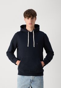 Tommy Hilfiger ESSENTIAL HOODY - Luvtröja - desert sky