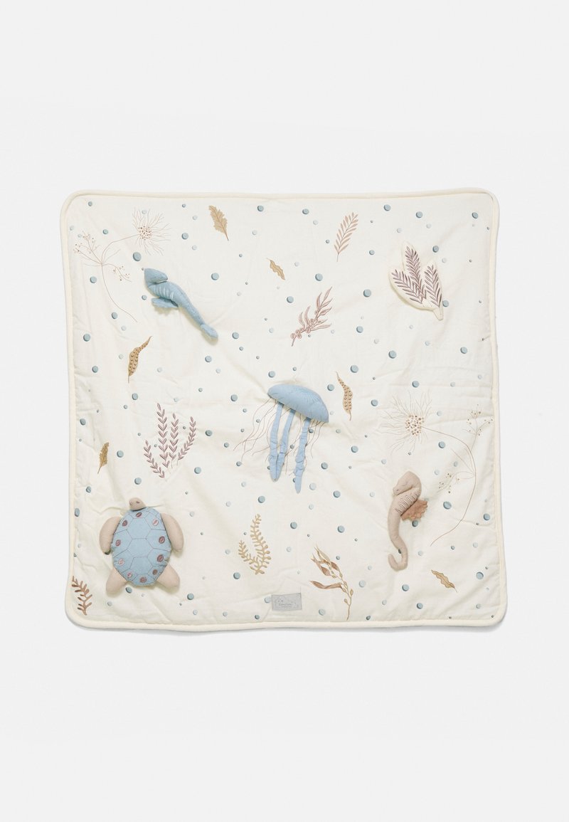 Cam Cam Copenhagen ACTIVITY PLAYMAT SEA GARDEN UNISEX - Kravletæpper - off-white/light blue