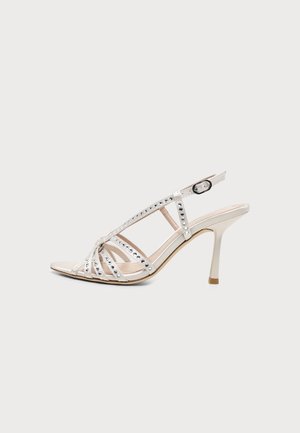 Stuart Weitzman CARLYLE SANDAL 85 - Ψηλοτάκουνα πέδιλα - cream