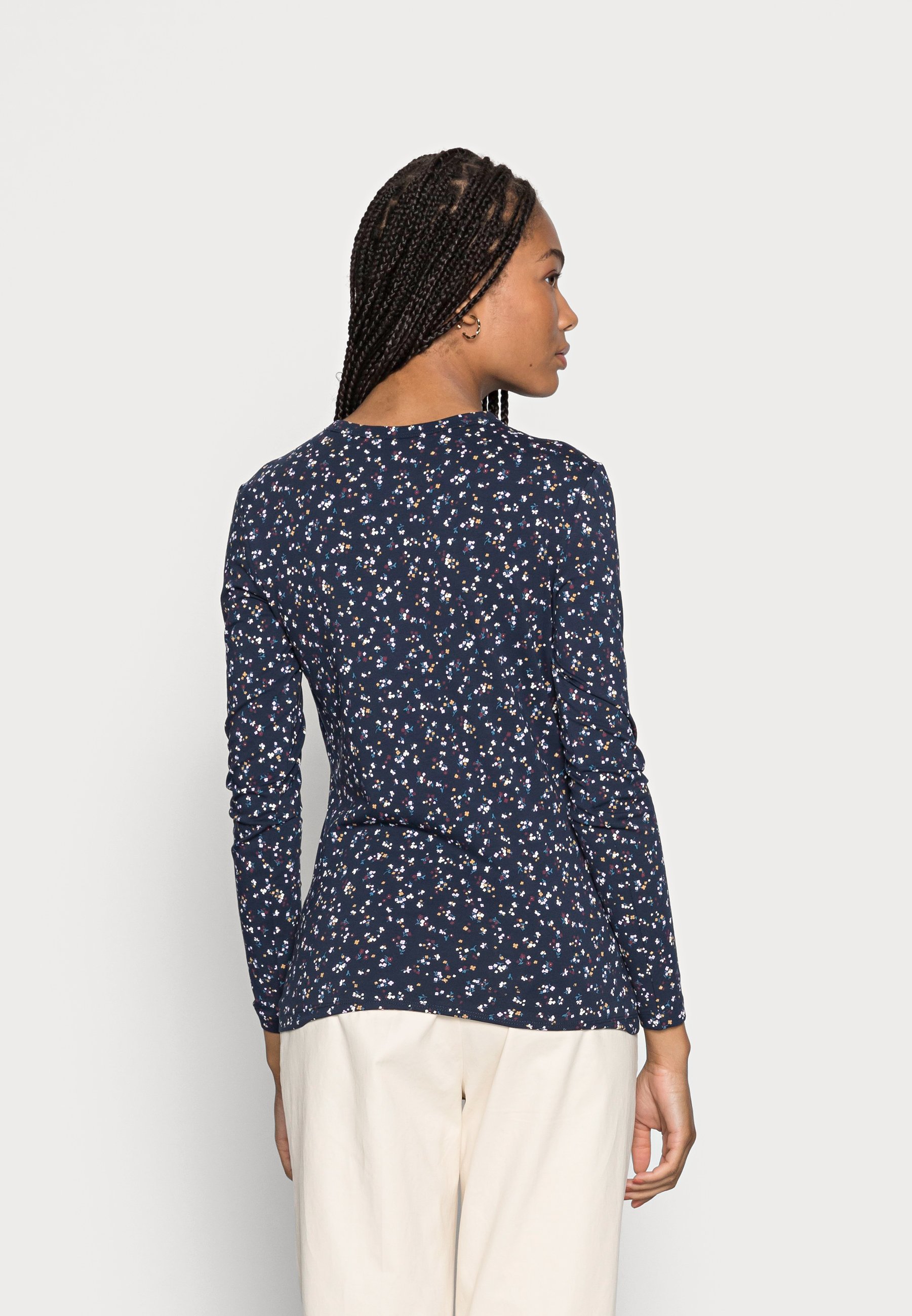 Women Long sleeved top - navy Women Long sleeved top - navy