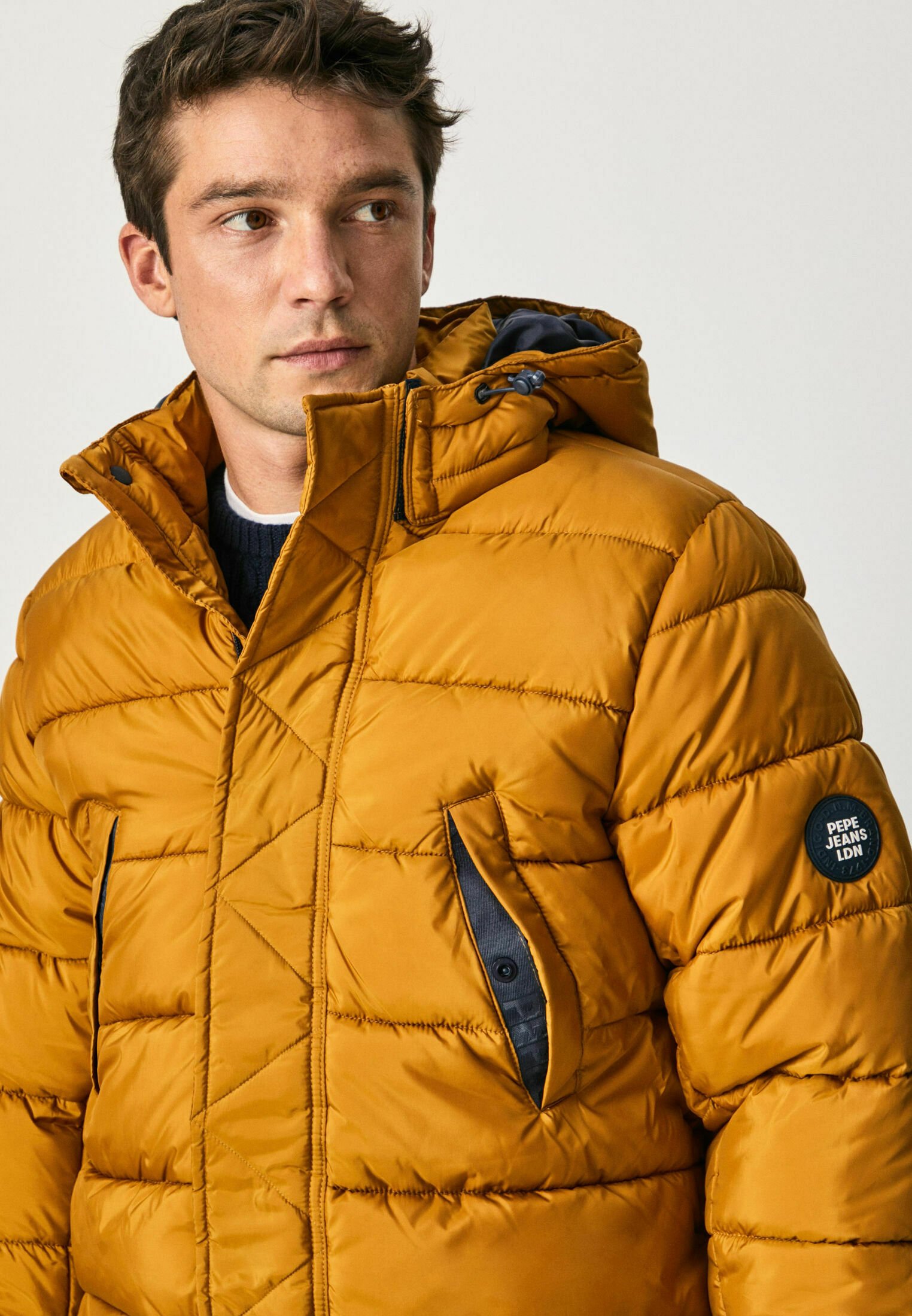 Pepe Jeans HINDLEY - Giacca invernale - tabaco/senape - Zalando.it
