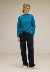 Street One Strickpullover - blau