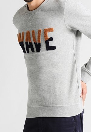 Sweater - mottled grey