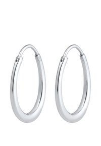 OVAL SPECIAL HOOPS - Oorbellen - silver-coloured