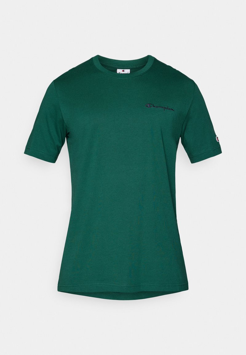 Champion T-shirt basic donkergroen