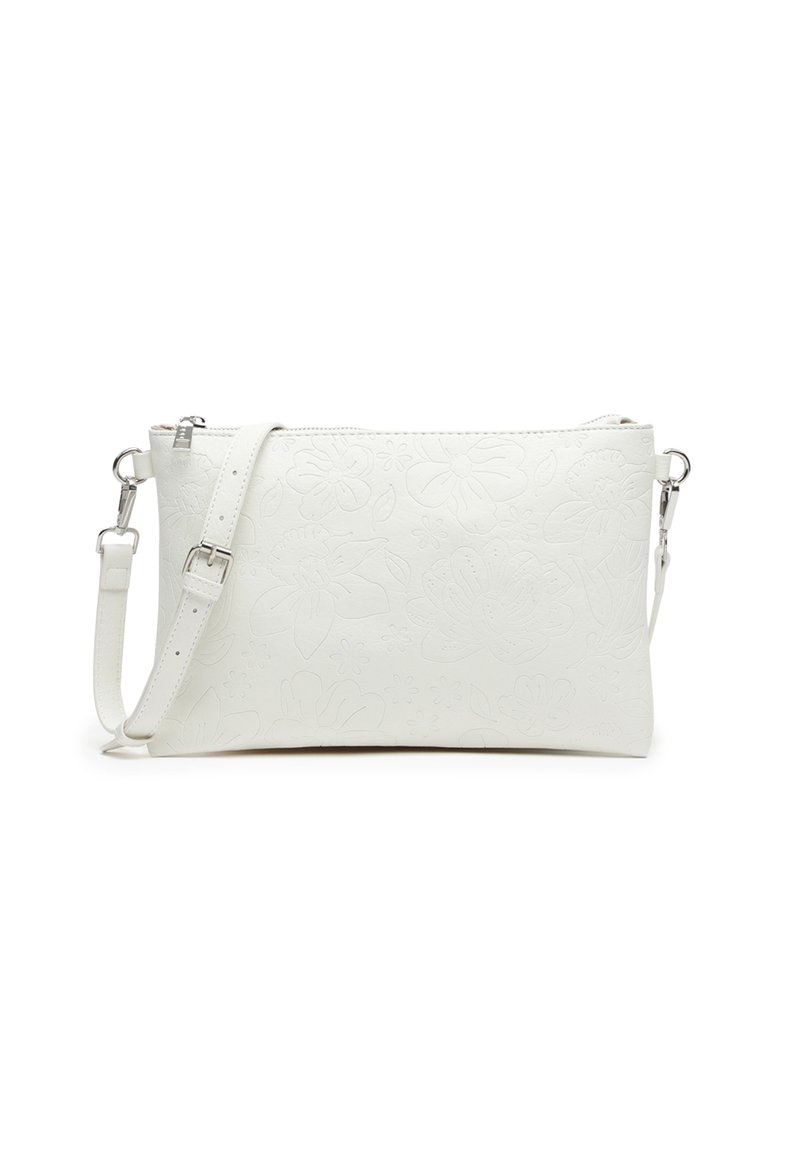 MISAKO - MONOFLOR MONEY POCKET - Olkalaukku - white, Suurenna