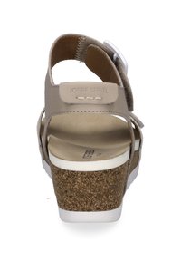 Josef Seibel Sandály na platformě - creme kombi