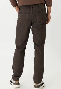 BRAX STYLE CADIZ  - Stoffhose - nougat