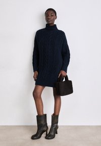 Barbour BEATRIX DRESS Pletené šaty navy/tmavě modrá - Main Image