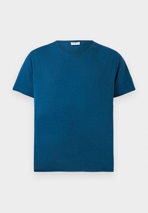 ROLL NECK TEE - Navadna majica - night teal