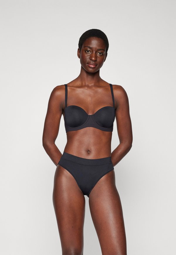 BANDEAU MIT SCHALE - UNIQUE MICRO - Multiway / Strapless bra - schwarz