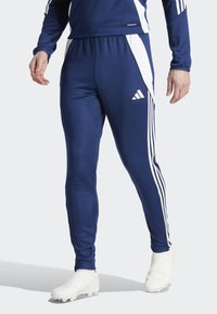 adidas Performance - TIRO TRAINING PANT REGULAR - Spodnji deli trenirk - team navy blue white Miniaturna slika 1