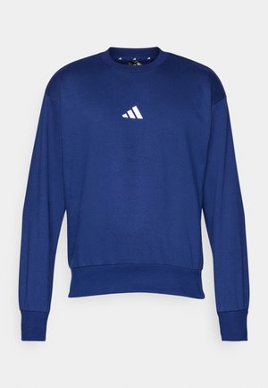 adidas Sportswear M FEELCOZY SWT - Melegítőfelső - dark blue   white