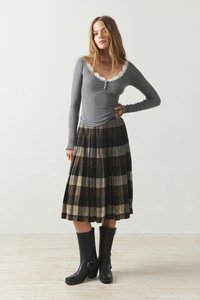BDG Urban Outfitters DIANA - Top s dlhým rukávom - grey