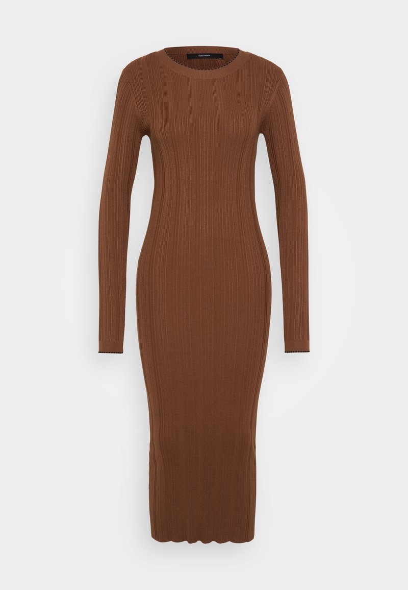 Vero Moda Tall Gebreide jurk bruin