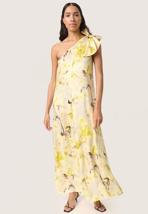 BECCA ONE SHOULDER CAMPAIGN - Maxi dress - french vanilla floral print