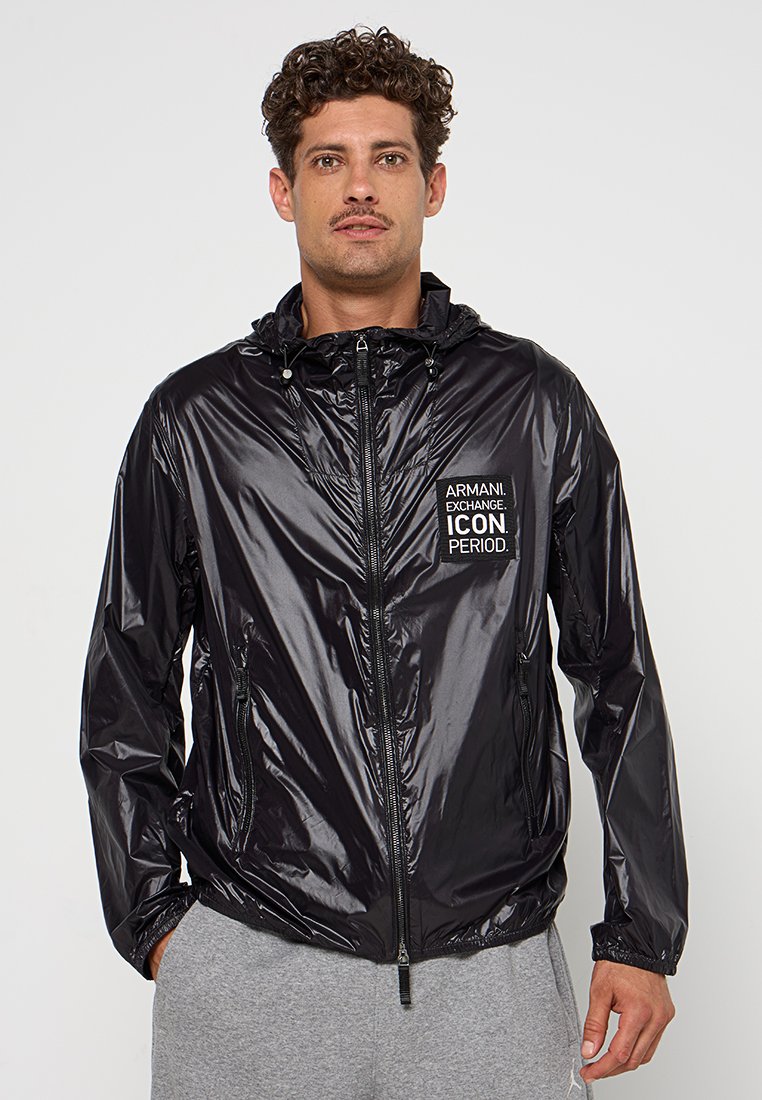 Armani Exchange Lichte jas zwart Armani Exchange Lichte jas zwart