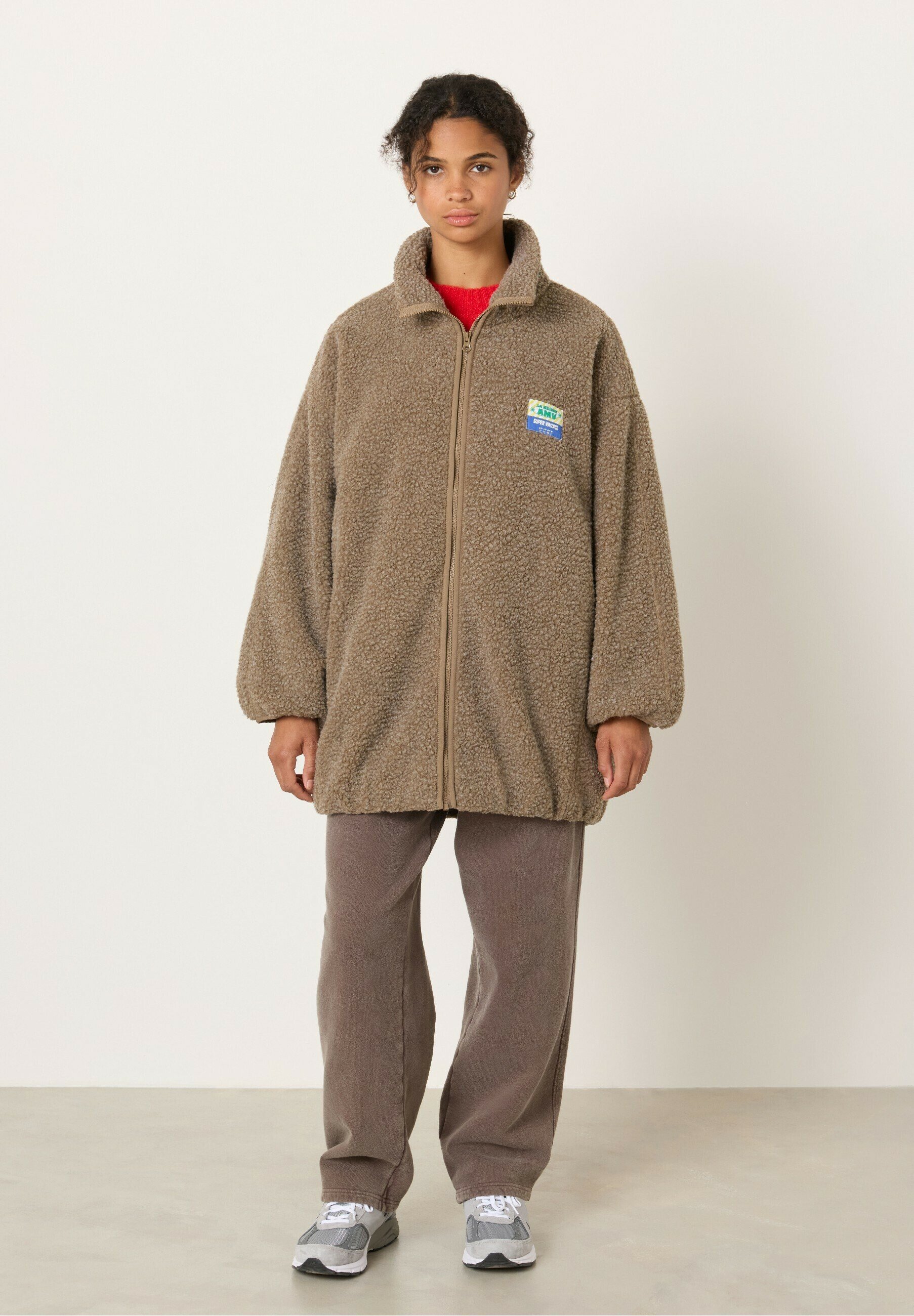 American Vintage HOKTOWN - Short coat - muscade chine/beige - Zalando