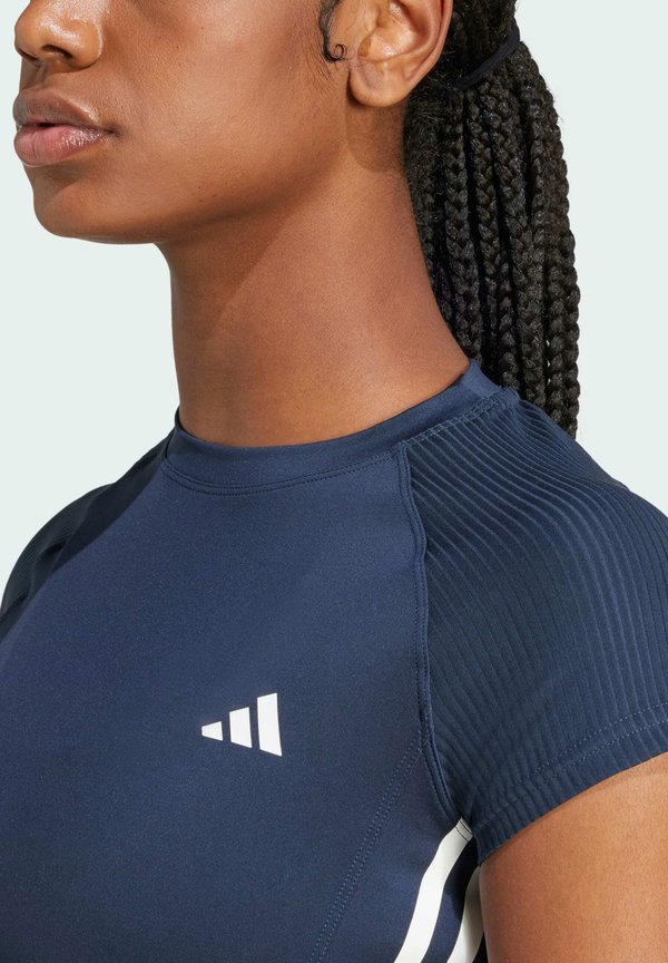 HYPERGLAM RIBBED - Print T-shirt - aurora ink4