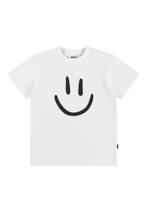 ROXO SHORT SLEEVES UNISEX - T-shirt imprimé - crisp white