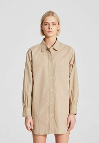 Rosa poplin - Overhemdblouse - chinchilla