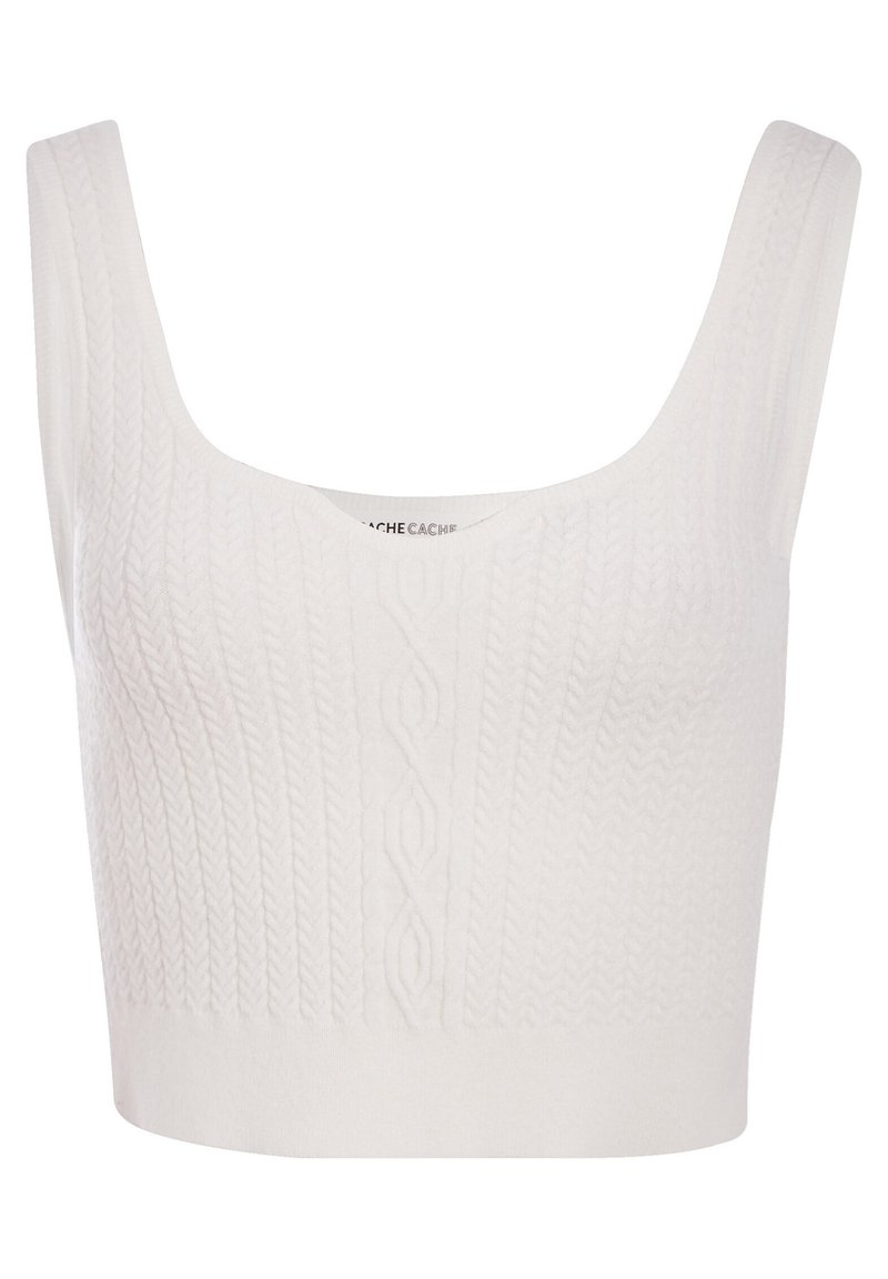 Damen T-Shirts | Cache Cache Top ecru/offwhite - PB35739 Damen T-Shirts | Cache Cache Top ecru/offwhite - PB35739