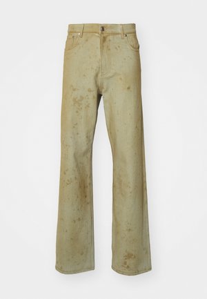 MSGM PANTALONE PANTS - Jeans baggy - light green