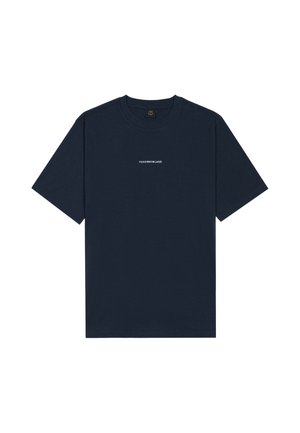 Tomorrowland Store PAPERWORLD THEME TSHIRT MEN NAVY - T-shirt print - blue