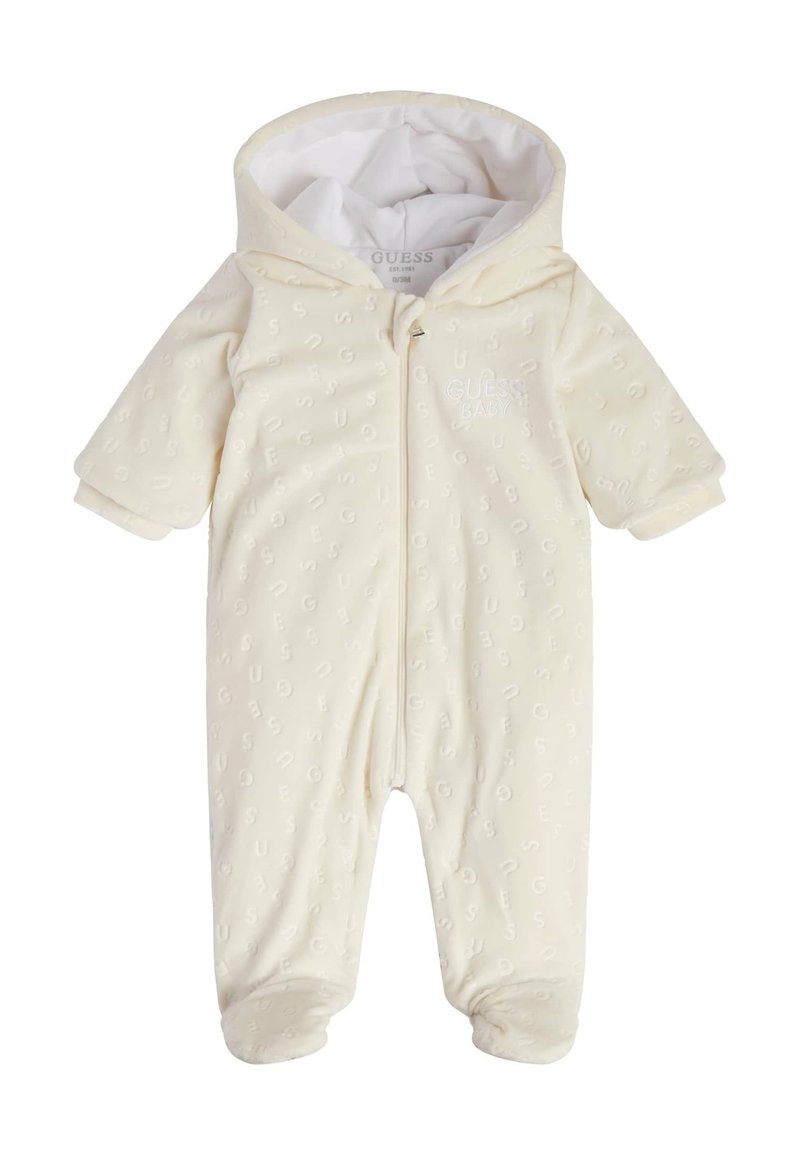 Guess LOGOLETTERING Jumpsuit creme/beige Zalando.nl