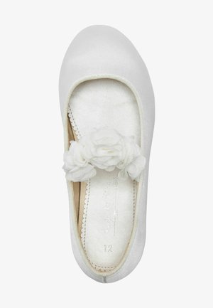 BALLERINAS - Ballerina's met enkelbandjes - white