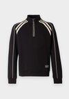TRAIN LOGO UNISEX - Sweatshirt - black/silver coloured