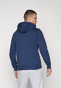 Kappa HOODED SWEATSHIRT SMALL LOGO - Džemperis su gobtuvu - dress blues