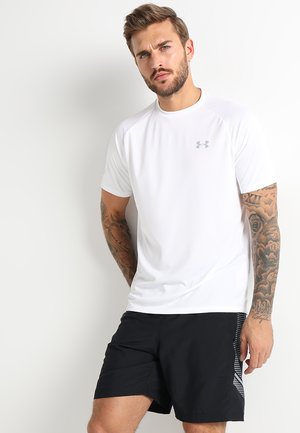 TECH - T-shirt - bas - white/overcast gray