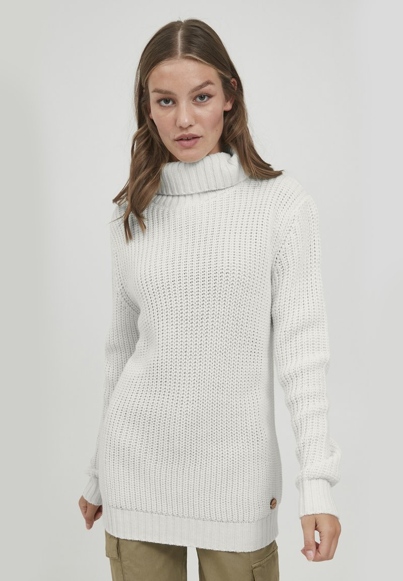 Damen Strickjacken | Oxmo OXNANNA Strickpullover cloud dancer/weiß - IW83719 Damen Strickjacken | Oxmo OXNANNA Strickpullover cloud dancer/weiß - IW83719