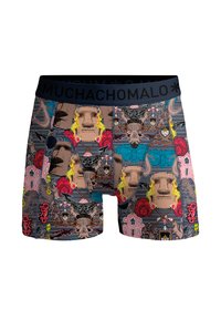 MUCHACHOMALO 3-PACK  - Boxer alsónadrág - print blue