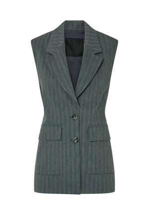 LIU JO, LIU JO PLEATED VEST - Veste sans manches - grey