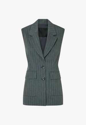 LIU JO, LIU JO PLEATED VEST - Veste sans manches - grey